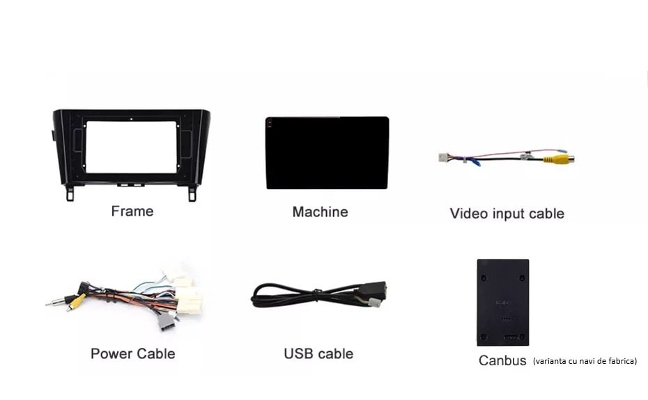 Navigatie Nissan X-Trail (2013-2017), Ecran 2K, 8GB RAM 256GB, 8-core [6]
