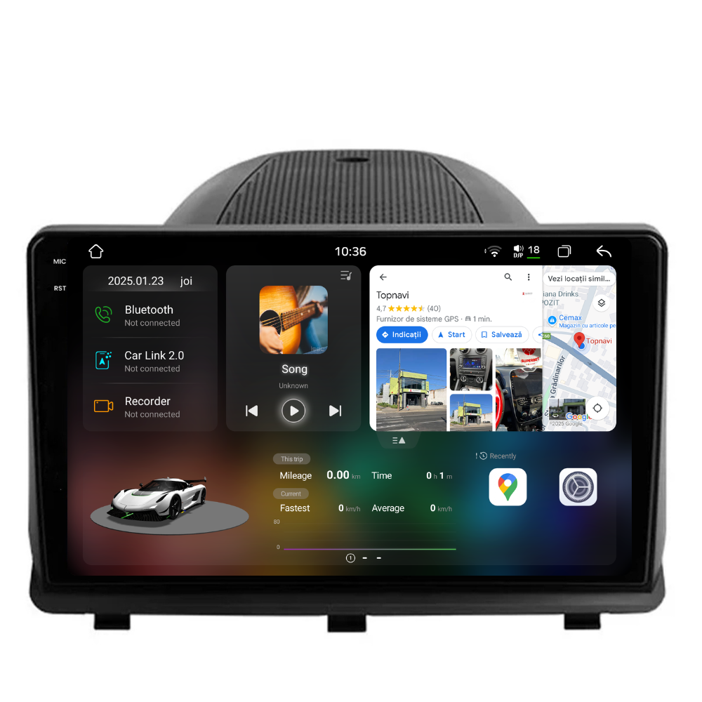 Navigatie Opel Antara (2006-2017), Ecran 9 inch 2K, 12GB RAM 256GB, 8-core [1]