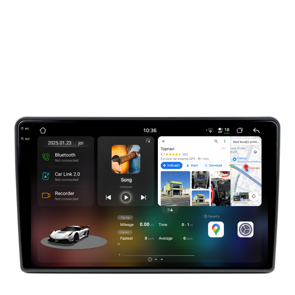 Navigatie Opel Astra H (2004-2010), Ecran 9 inch 2K, 12GB RAM 256GB, 8-core [1]