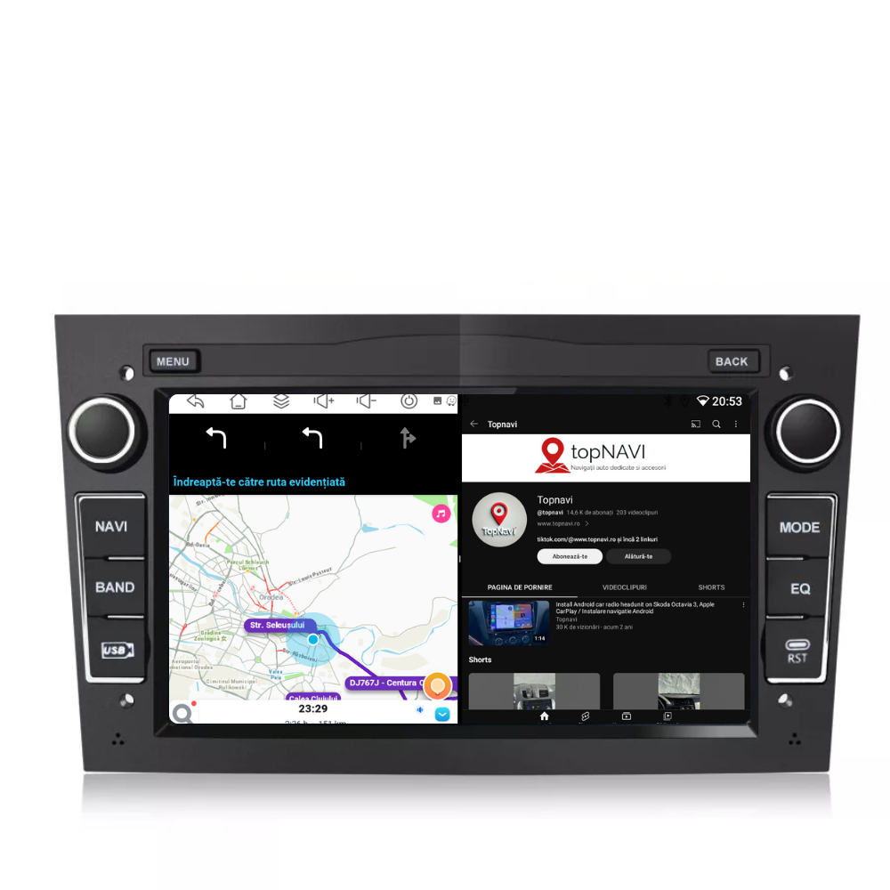 Navigatie Opel Corsa D (2006-2014), Android, Ecran 7 inch, 1GB RAM 32GB, negru [2]