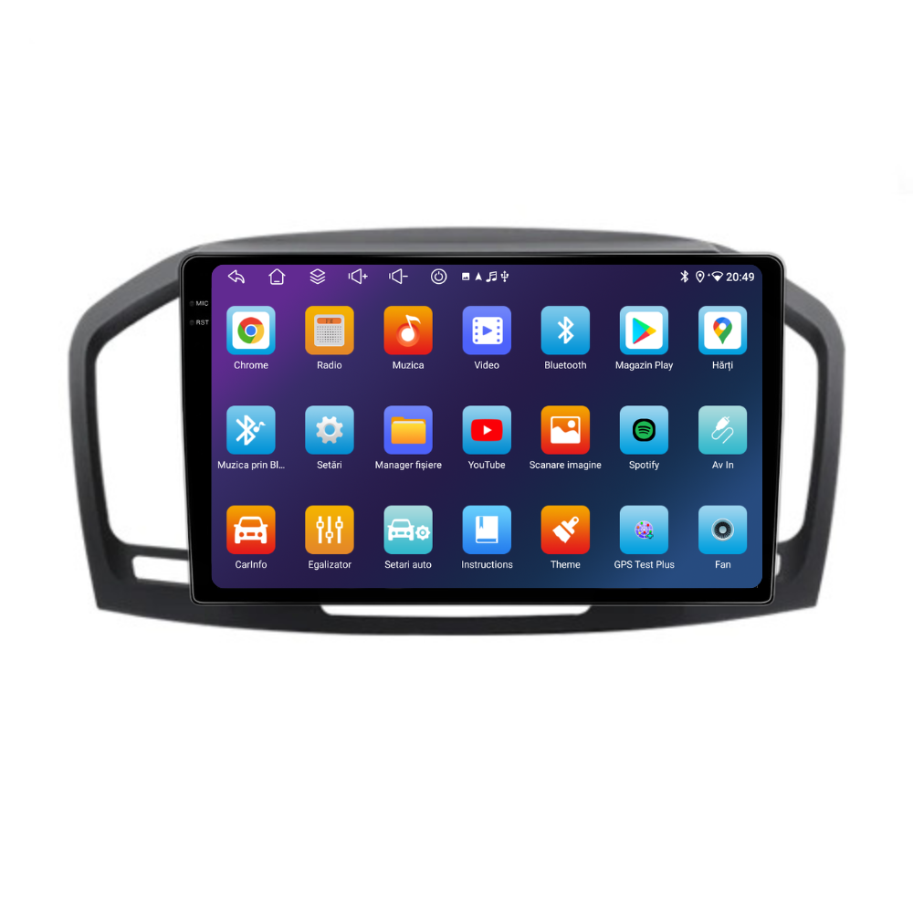 Navigatie Opel Insignia (2009-2013), Android, Ecran 9 inch, 4GB RAM 64GB, 8-core [4]