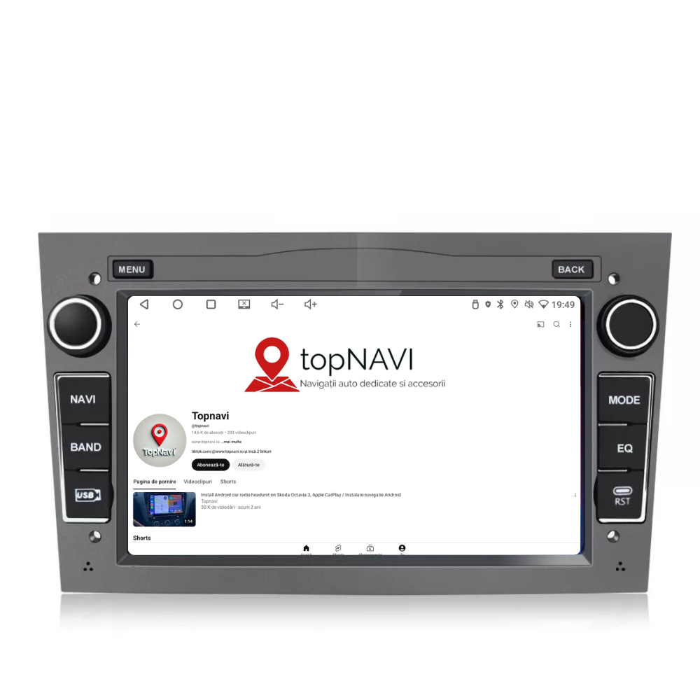 Navigatie Opel Vectra C (2003-2009), Android, Ecran 7 inch, 2GB RAM 32GB, gri [7]