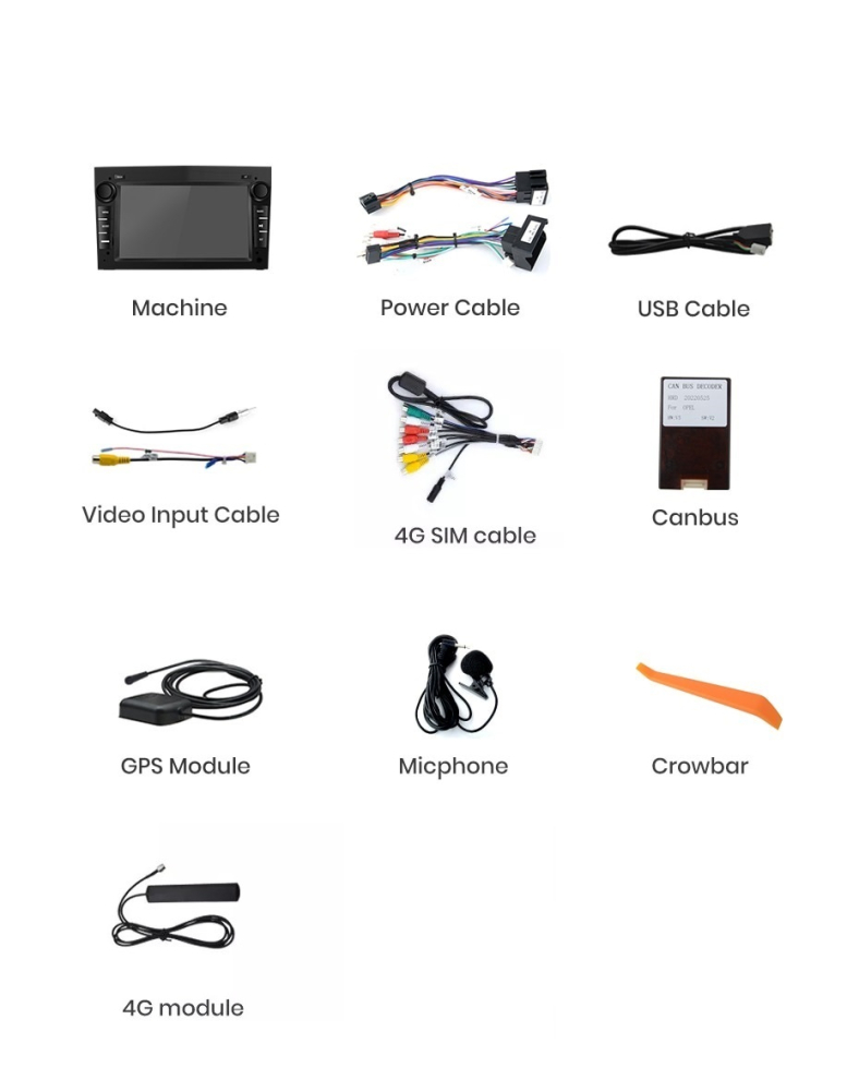 Navigatie Opel Vivaro (2002-2014), Android, Ecran 7 inch, 4GB RAM 64GB, negru [7]