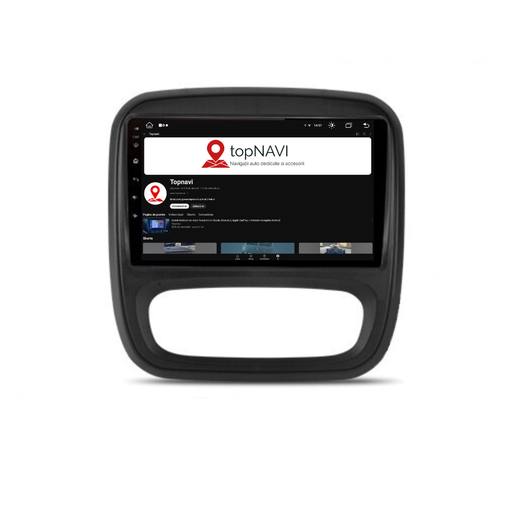 Navigatie Opel Vivaro (2014-2018) Android,Ecran 9 inch, 1GB RAM 32GB [2]