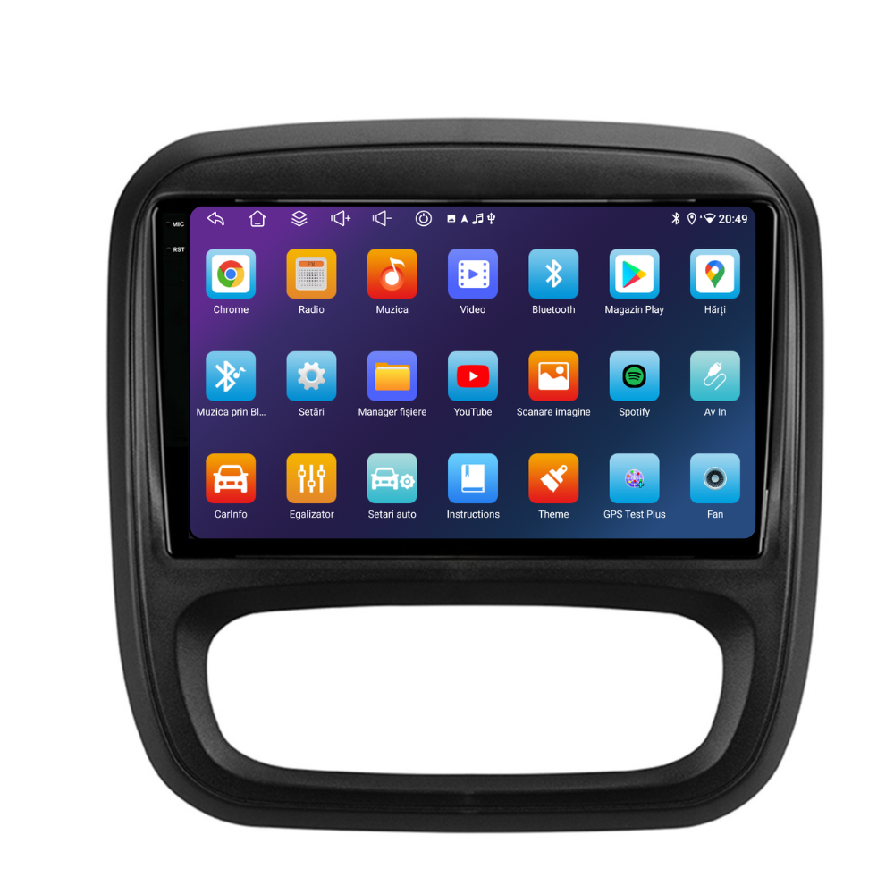 Navigatie Opel Vivaro (2014-2018), Android, Ecran 9 inch, 4GB RAM 64GB, 8-core [5]