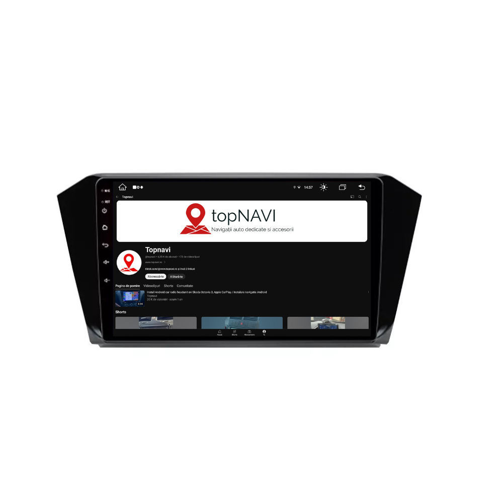 Navigatie passat B8 2015-2020, Android 12, 1GB RAM 32GB, google maps, waze, wifi, youtube, bluetooth [2]