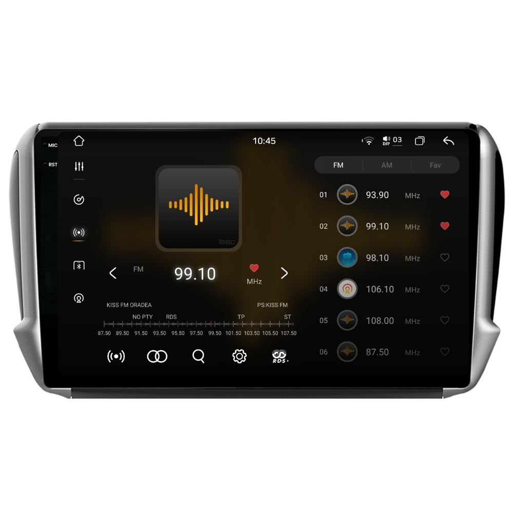 Navigatie Peugeot 2008 (2013-2017), Ecran 10 inch 2K, 12GB 256GB, 8-core [3]