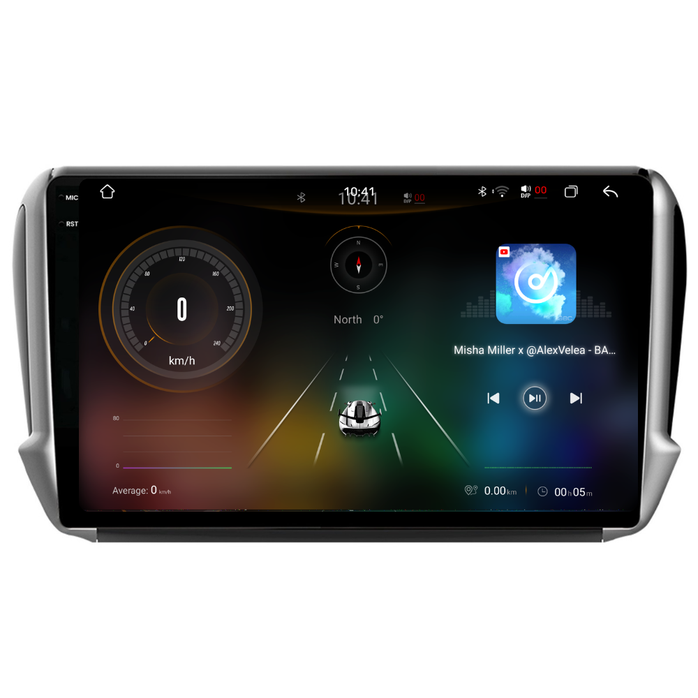 Navigatie Peugeot 2008 (2013-2017), Ecran 10 inch 2K, 12GB 256GB, 8-core [2]