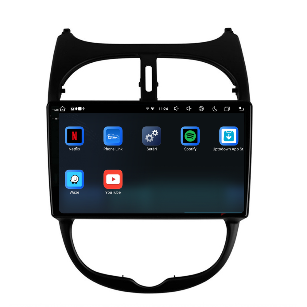 Navigatie Peugeot 206 (2001-2008), Ecran 9 inch, 8GB RAM 256GB, 8-core [7]