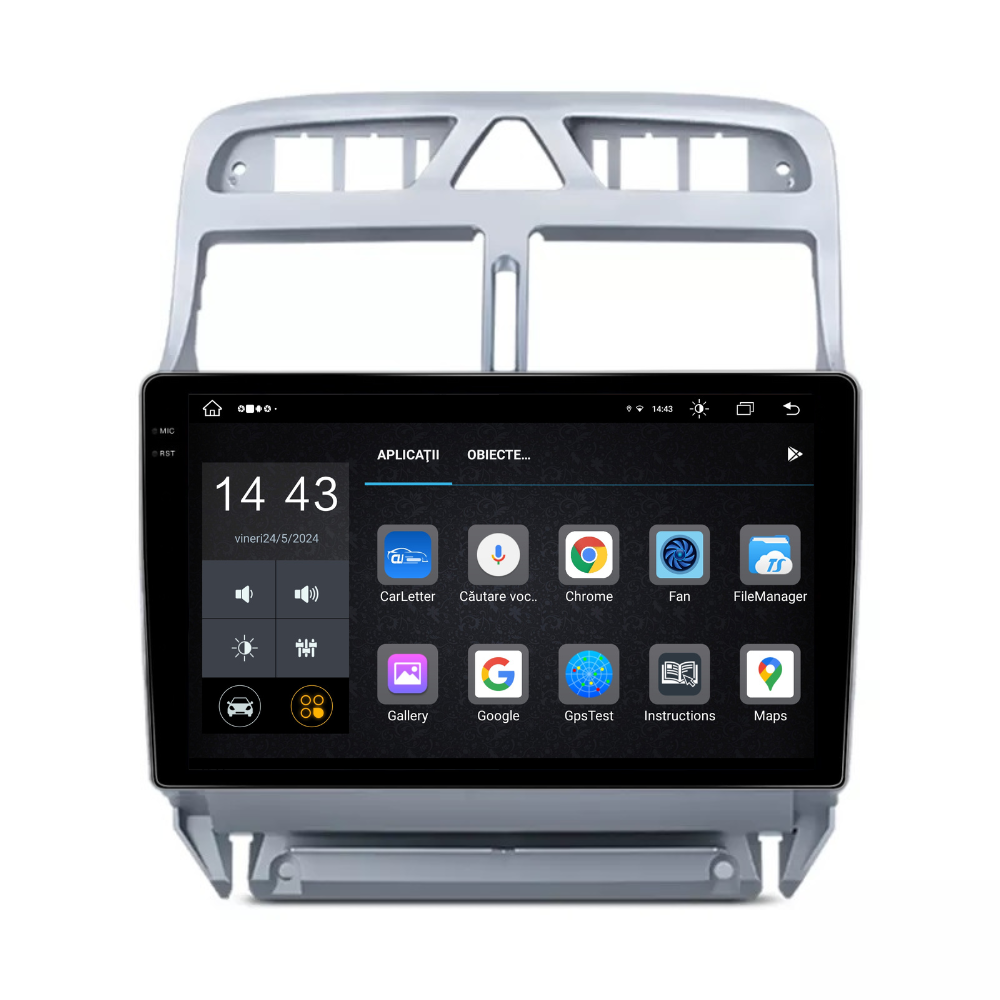 Navigatie Peugeot 307 2002-2013, Android 13,Ecran 2K, 4GB RAM 64GB, Octa Core, carplay /android auto [9]