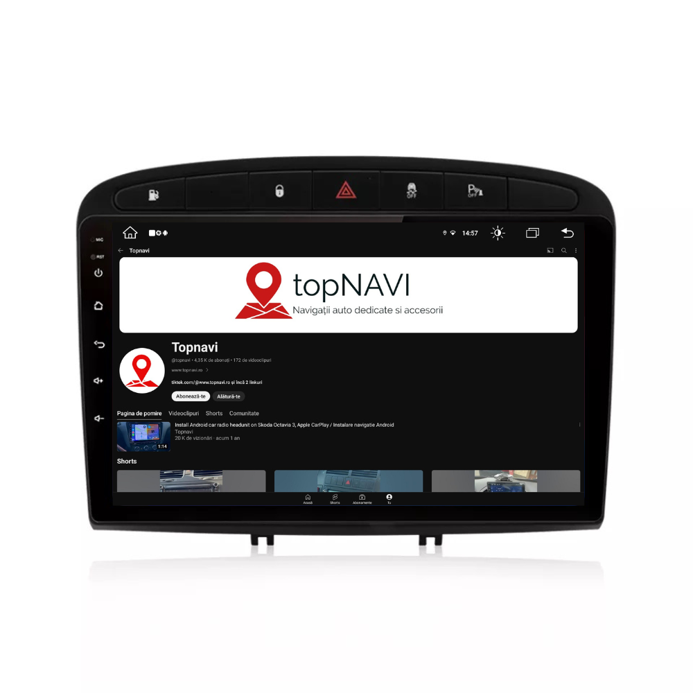Navigatie Peugeot 308 (2008-2020), Ecran 9 inch, 1GB RAM 32GB [2]