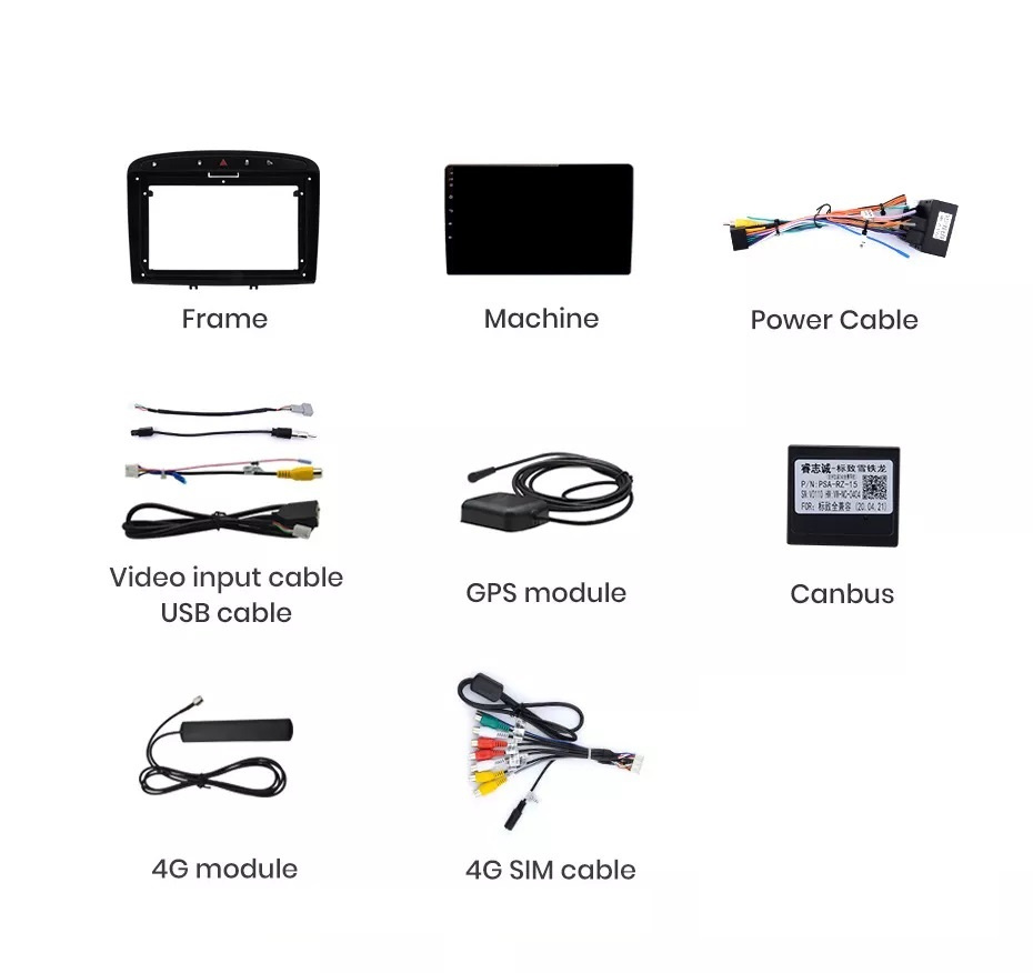 Navigatie Peugeot 308 (2008-2020), Ecran 9 inch, 2GB RAM 32GB [7]
