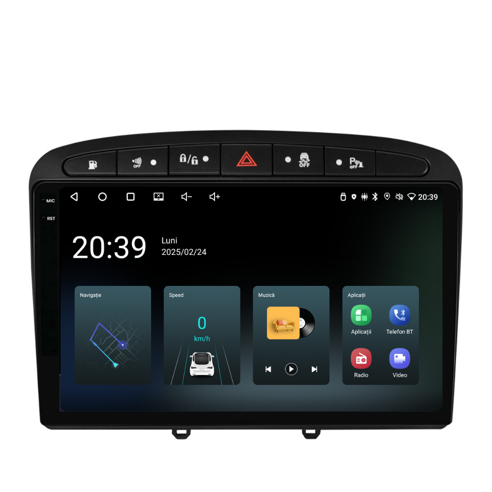 Navigatie Peugeot 308 (2008-2020), Ecran 9 inch, 4GB RAM 64GB, 4-core [4]