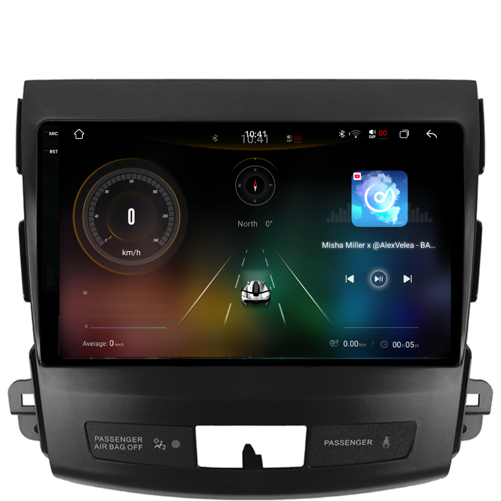 Navigatie Peugeot 4007 (2007-2014), Ecran 9 inch 2K, 12GB RAM 256GB, 8-core [3]