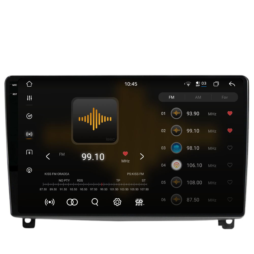 Navigatie Peugeot 407 (2004-2011), Ecran 9 inch 2K, 12GB RAM 256GB, 8-core [2]