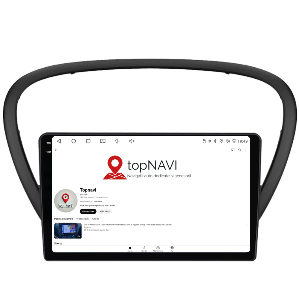 Navigatie Peugeot 607 (2004-2011), Ecran 9 inch, 1GB RAM 32GB [2]