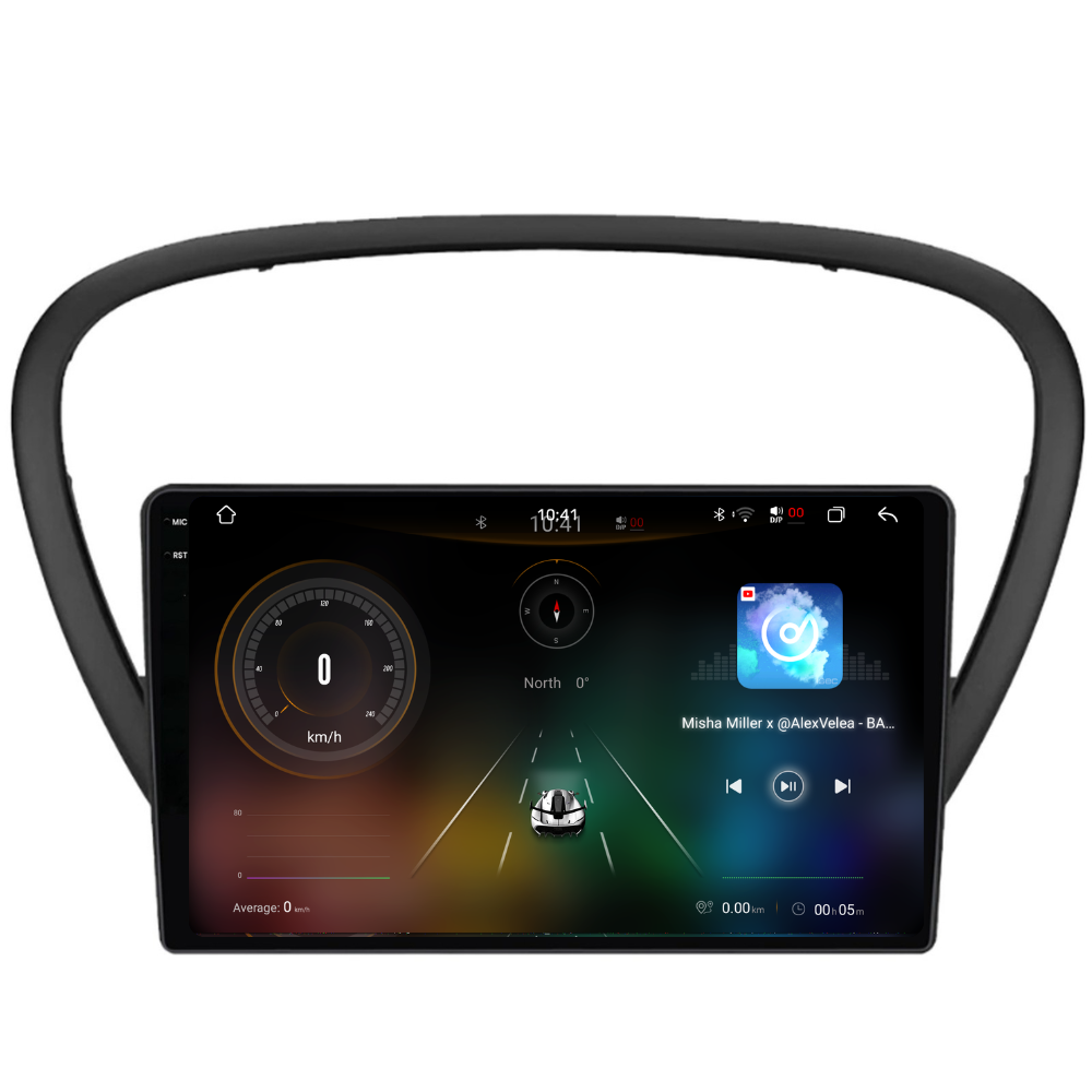 Navigatie Peugeot 607 (2004-2011), Ecran 9 inch 2K, 12GB RAM 256GB, 8-core [4]