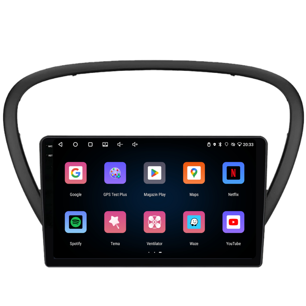 Navigatie Peugeot 607 (2004-2011), Ecran 9 inch, 4GB RAM 64GB, 4-core [3]