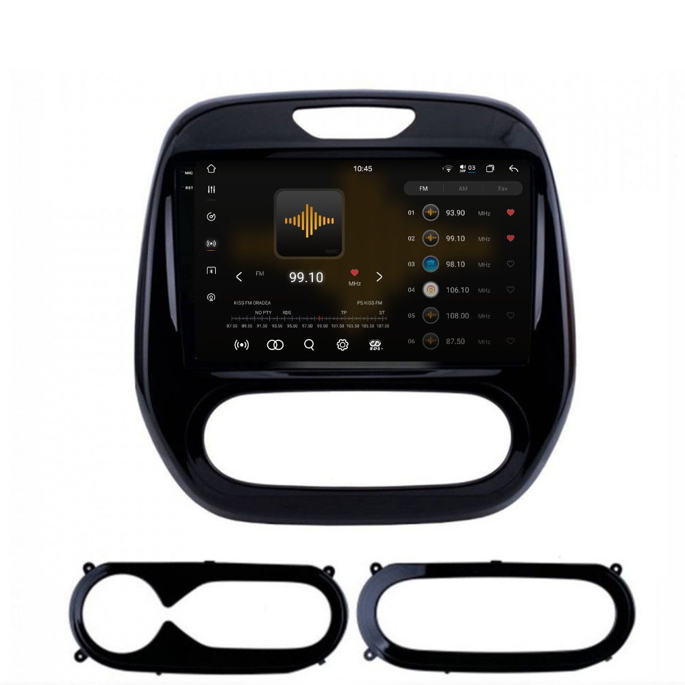 Navigatie Renault Captur (2013-2019), Android, Ecran 9 inch 2K, 12GB RAM 256GB, 8-core [2]