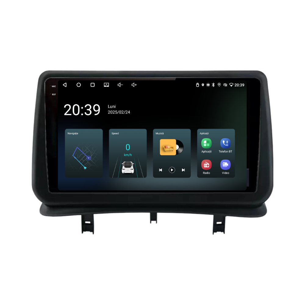 Navigatie Renault Clio 3 (2005-2014), Ecran 9 inch, 4GB RAM 64GB, 4-core [4]