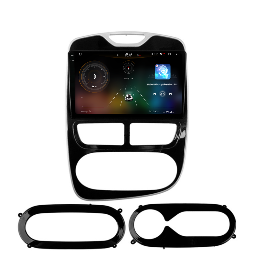 Navigatie Renault Clio 4 (2012-2016), Ecran 10 inch 2K, 12GB RAM 256GB, 8-core [3]