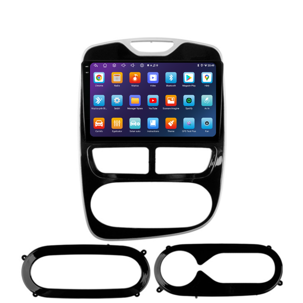 Navigatie Renault Clio 4 (2012-2016), Ecran 10 inch, 6GB RAM 128GB, 8-core [5]