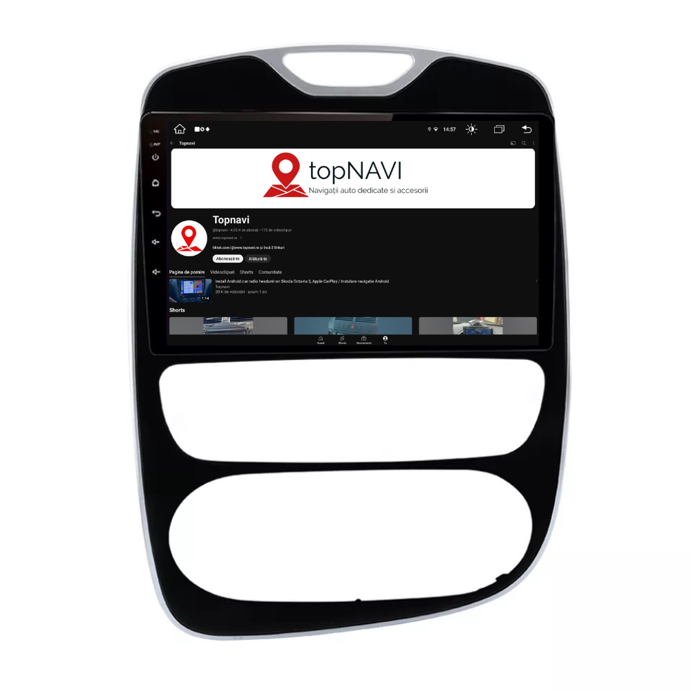 Navigatie Renault Clio 4 (2016-2019), Android, 1GB RAM 32GB [2]