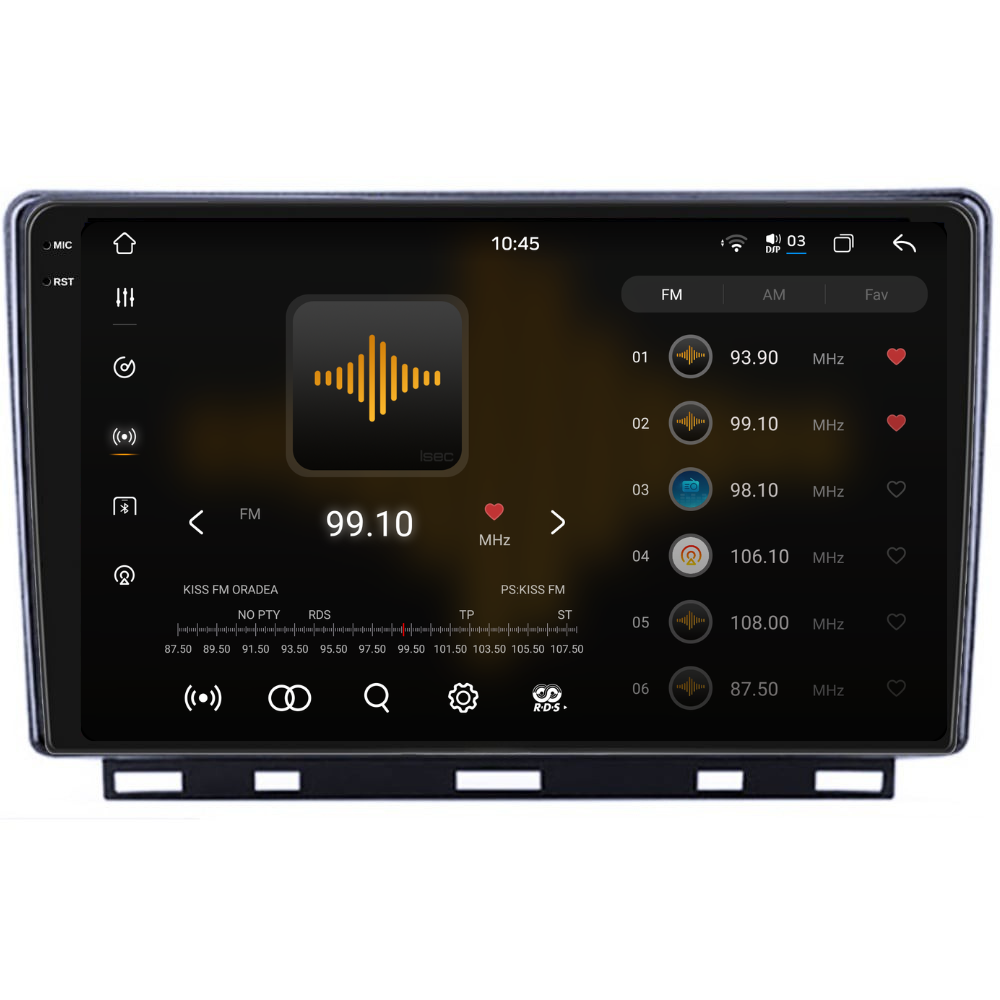 Navigatie Renault Clio 5 (2019+), Ecran 9 inch 2K, 12GB RAM 256GB, 8-core [2]