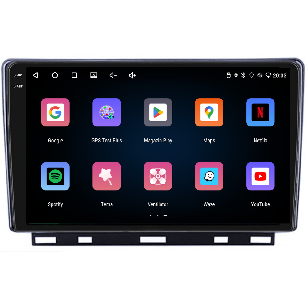 Navigatie Renault Clio 5 (2019+), Ecran 9 inch, 4GB RAM 64GB, 4-core [3]