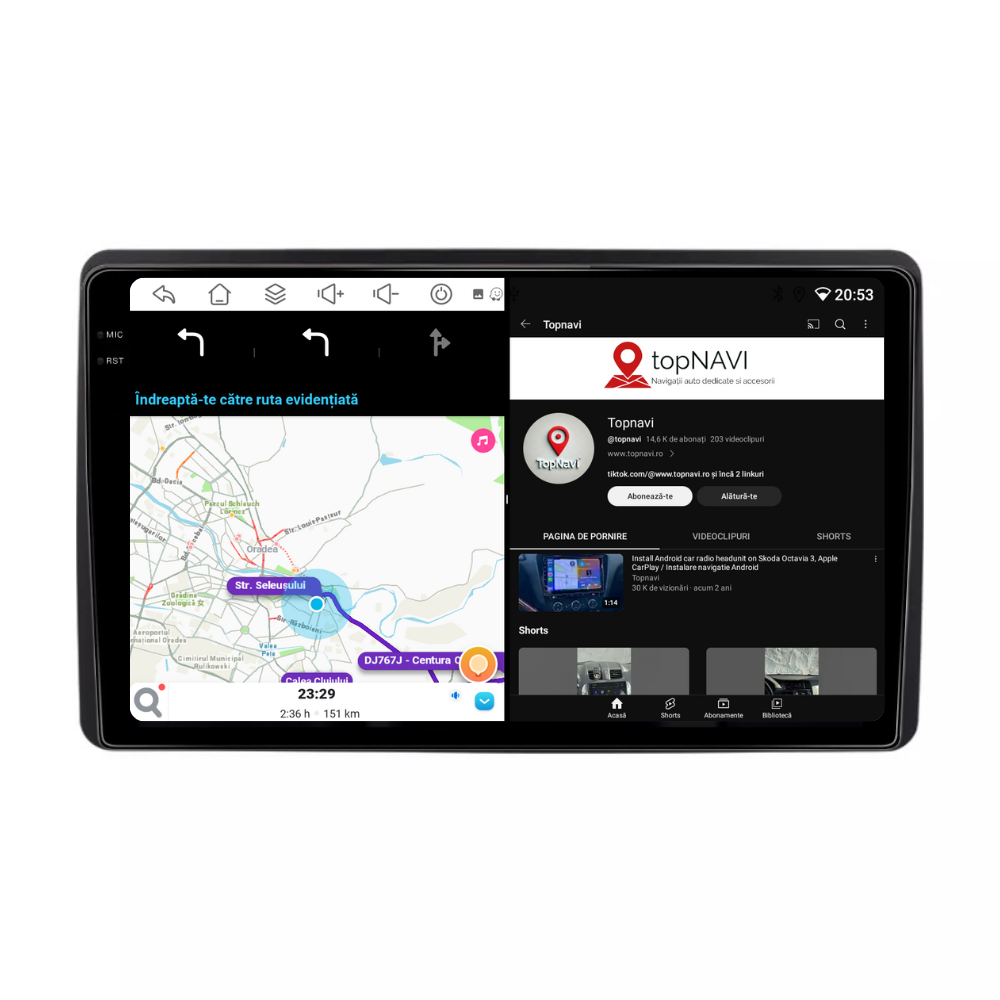 Navigatie Renault Express (2020+), Ecran 2K, 4GB RAM 64GB, 8-core [5]