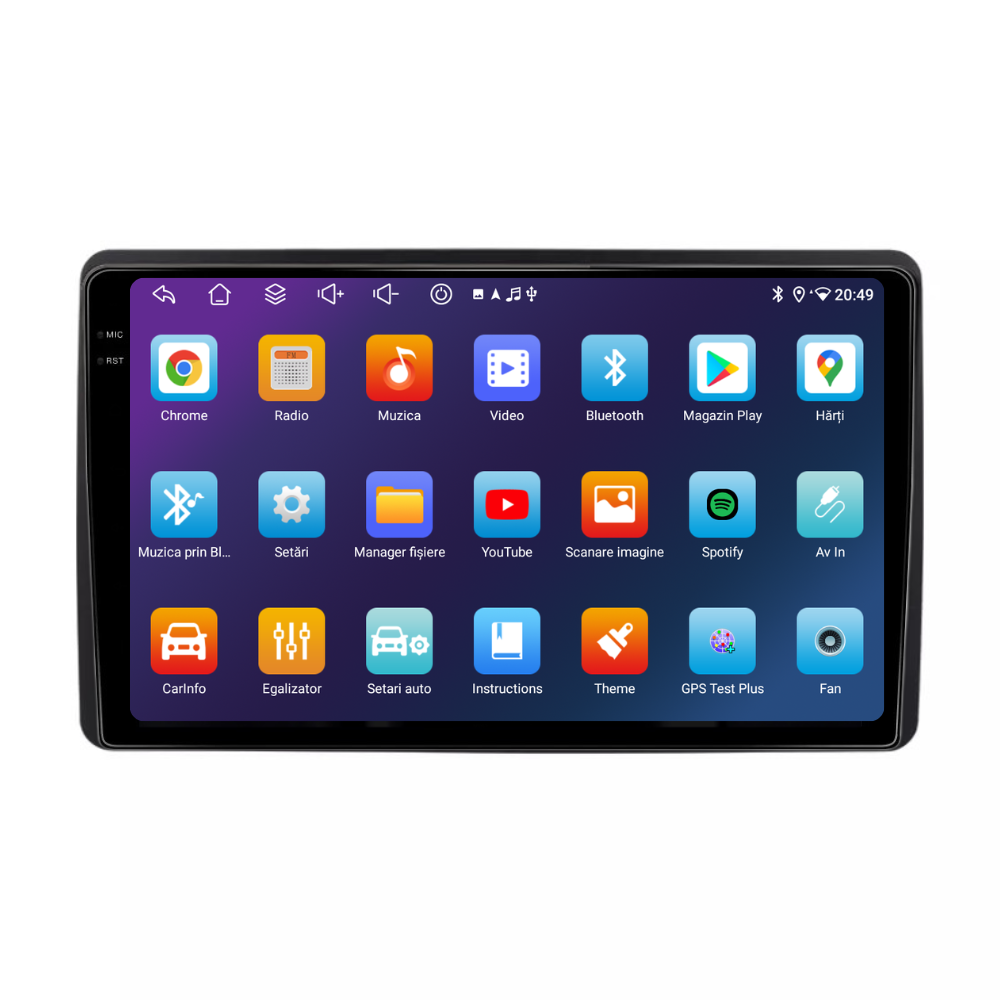 Navigatie Renault Express (2020+), Ecran 9 inch, 6GB RAM 128GB, 8-core [4]