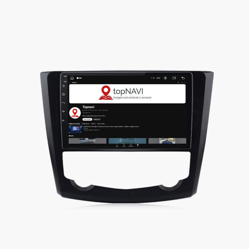 Navigatie Renault Kadjar 2015-2019, Android 12, 1GB RAM 32GB, carplay / android auto, waze, google maps, youtube [3]