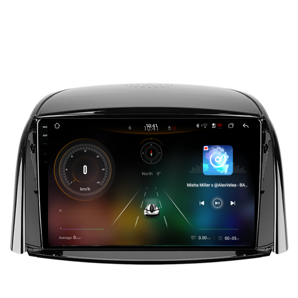 Navigatie Renault Koleos (2008-2016), Ecran 9 inch 2K, 12GB RAM 256GB, 8-core [3]