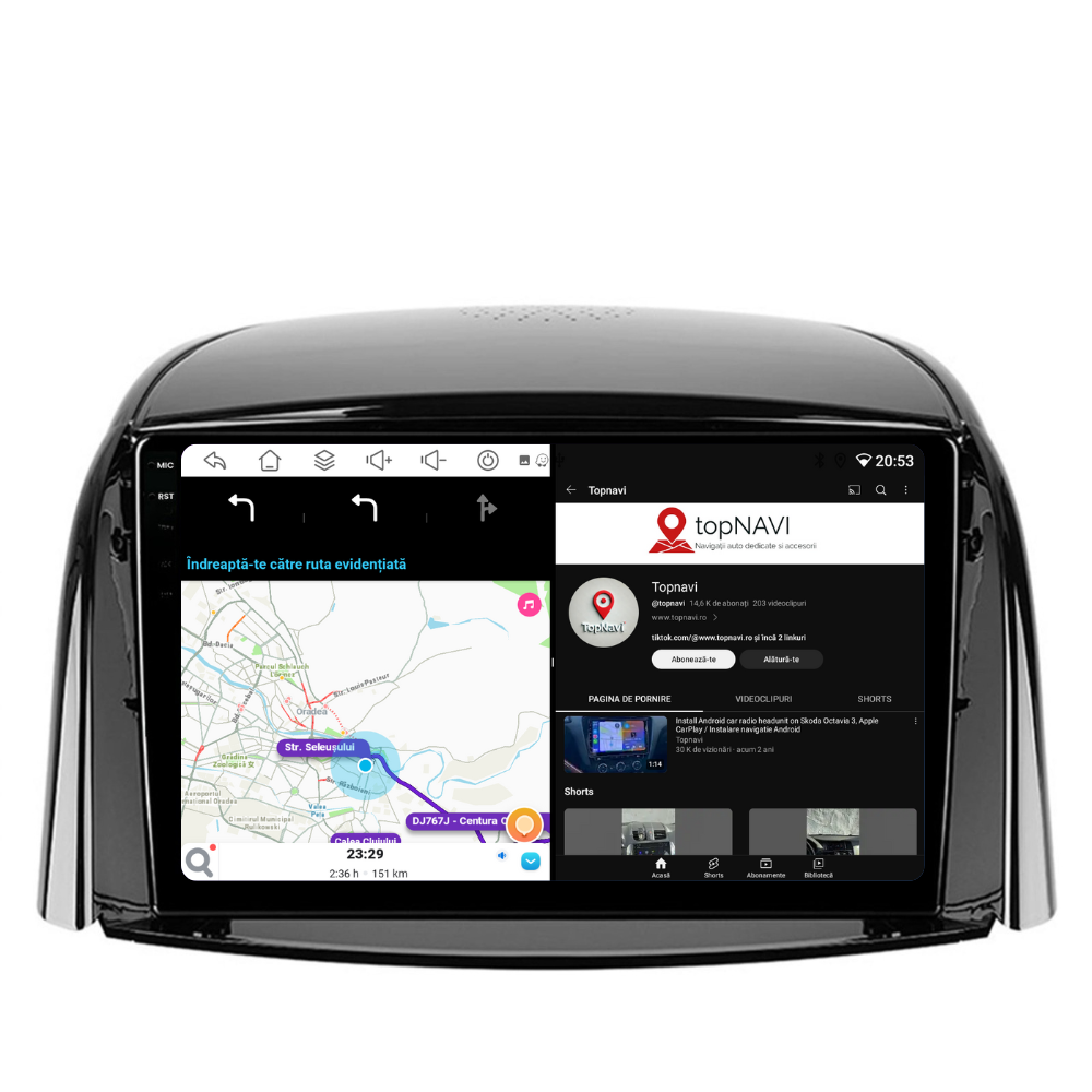 Navigatie Renault Koleos (2008-2016), Ecran 9 inch, 4GB RAM 64GB, 8-core [3]