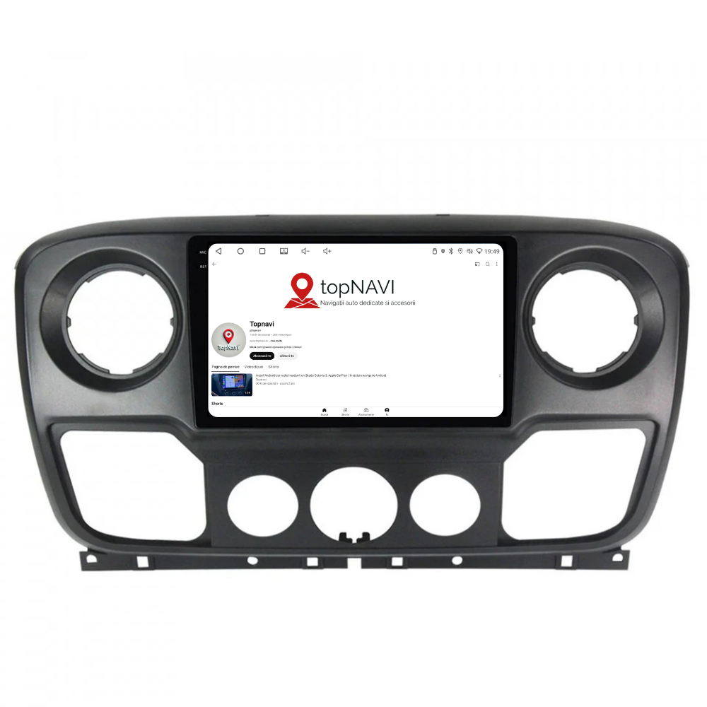 Navigatie Renault Master (2010-2020), Ecran 10 inch 2K, 12GB RAM 256GB, 8-core [4]