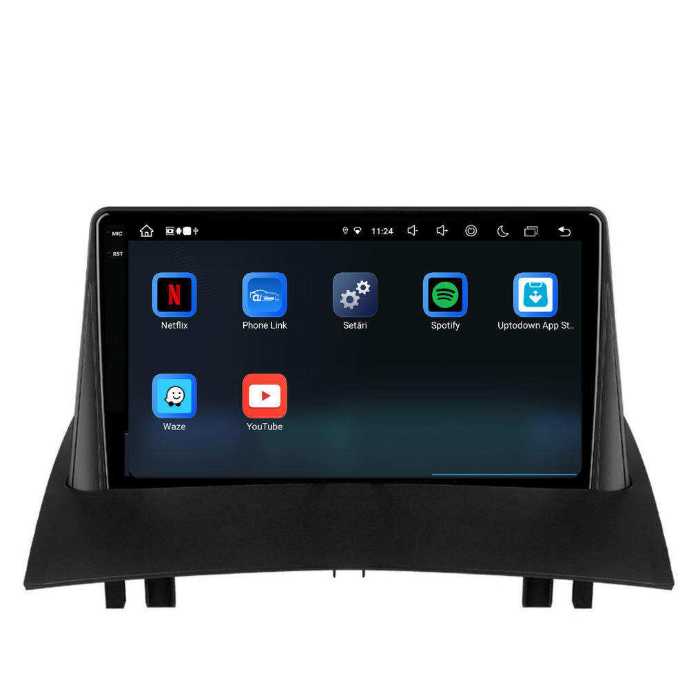 Navigatie Renault Megane 2 (2002-2009), Ecran 2K, 8GB RAM 256GB, 8-core [6]