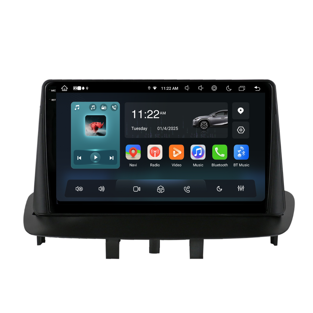 Navigatie Renault Megane 3 (2008-2016), Ecran 2K, 8GB RAM 256GB, 8-core [9]