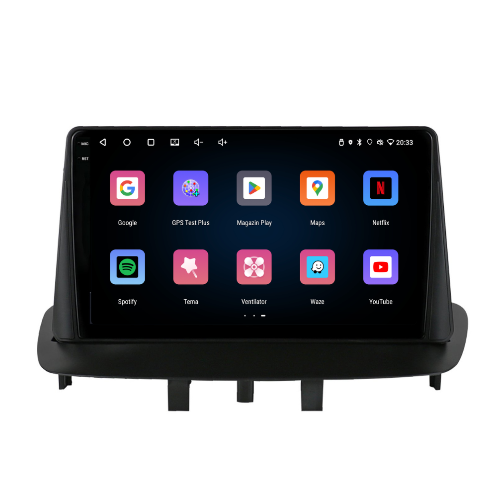 Navigatie Renault Megane 3 (2008-2016), Ecran 9 inch, 4GB RAM 64GB, 4-core [3]