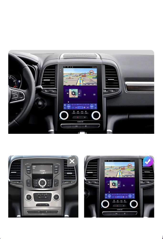 Navigatie Renault Megane 4 (2016-2022),Ecran Tesla 9.7 inch, 2GB RAM 32GB [6]