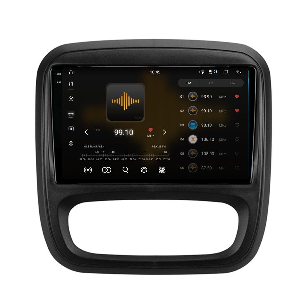 Navigatie Renault Trafic (2015-2019), Android, Ecran 9 inch 2K, 12GB RAM 256GB, 8-core [3]
