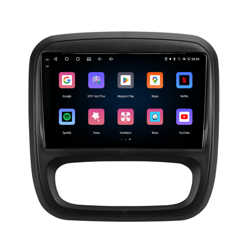 Navigatie Renault Trafic (2015-2019), Android, Ecran 9 inch, 4GB RAM 64GB, 4-core [3]