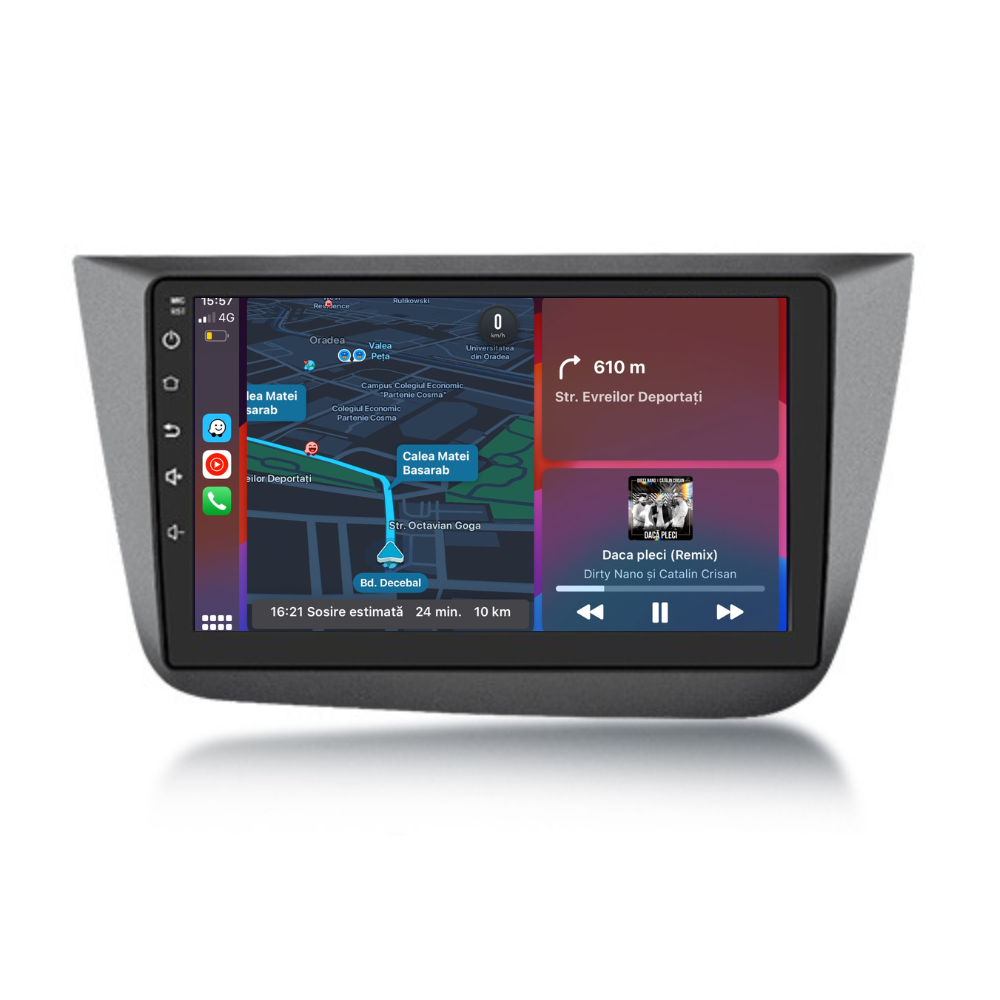 Navigatie Seat Altea (2004-2015), Ecran 9 inch, 1GB RAM 32GB [1]