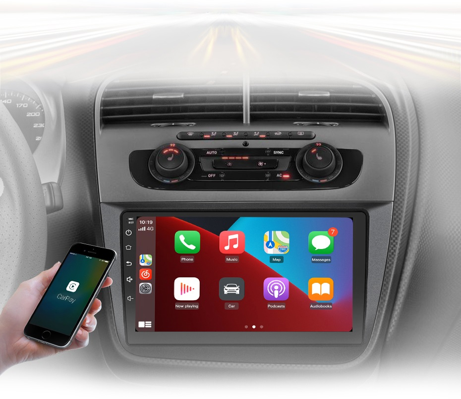 Navigatie Seat Altea (2004-2015), Ecran 9 inch, 1GB RAM 32GB [5]