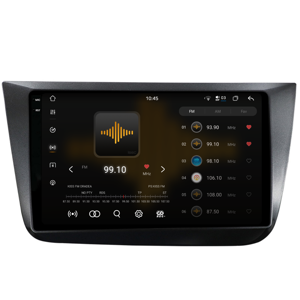 Navigatie Seat Altea (2004-2015), Ecran 9 inch 2K, 12GB RAM 256GB, 8-core [2]