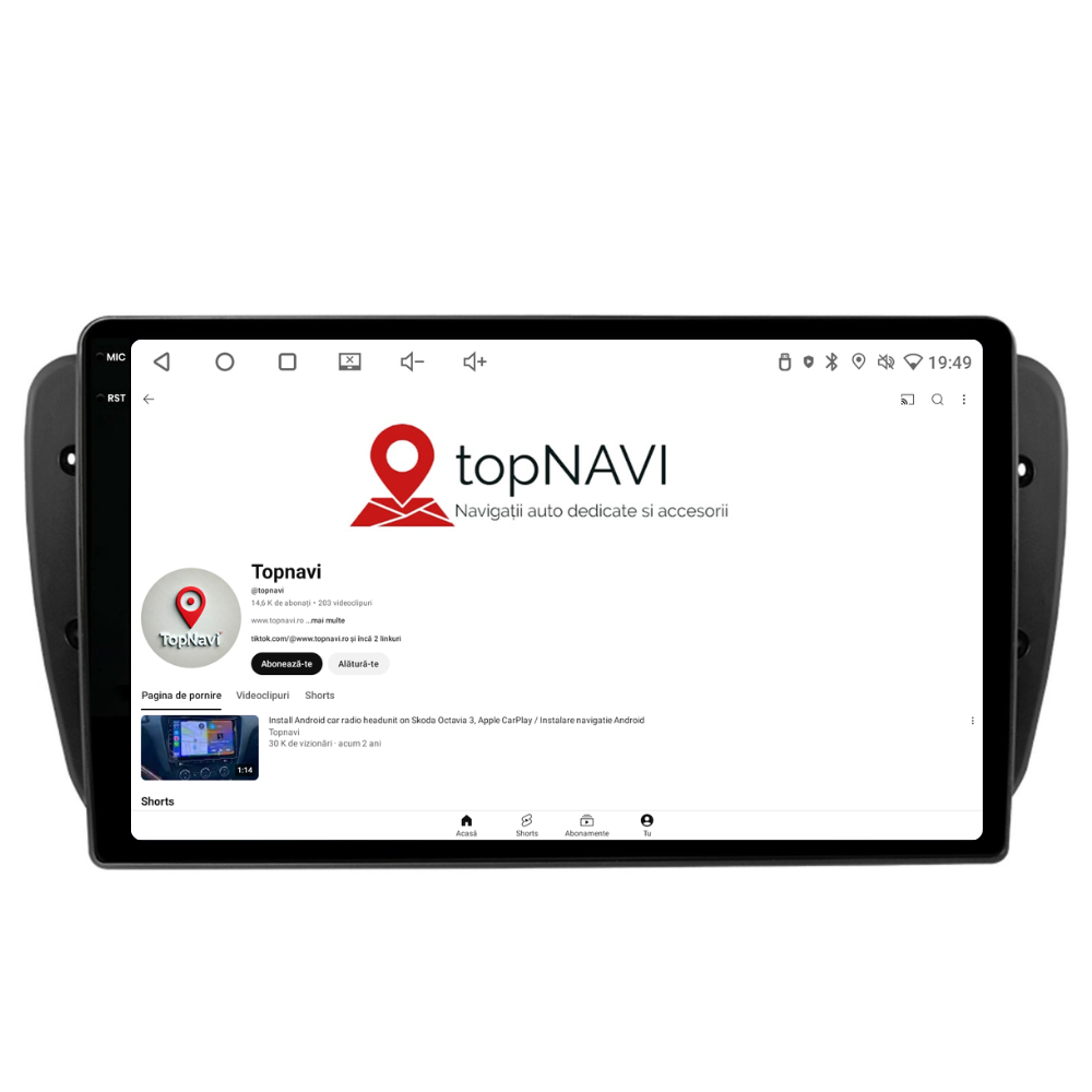 Navigatie Seat Ibiza 6J (2009-2013), Android, Ecran 2K, 4GB RAM 64GB, 8-core [4]