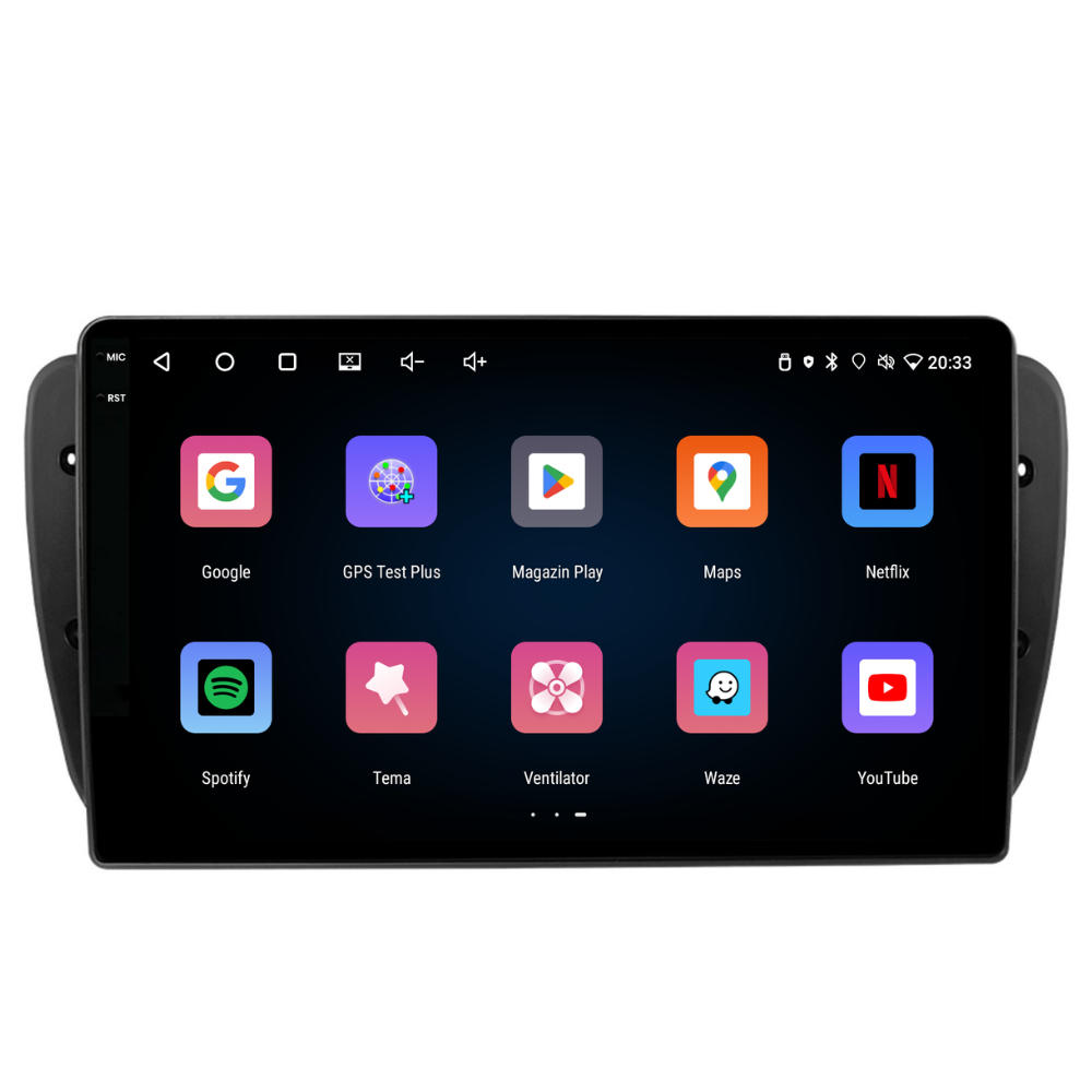 Navigatie Seat Ibiza 6J (2009-2013), Android, Ecran 9 inch, 4GB RAM 64GB, 4-core [3]