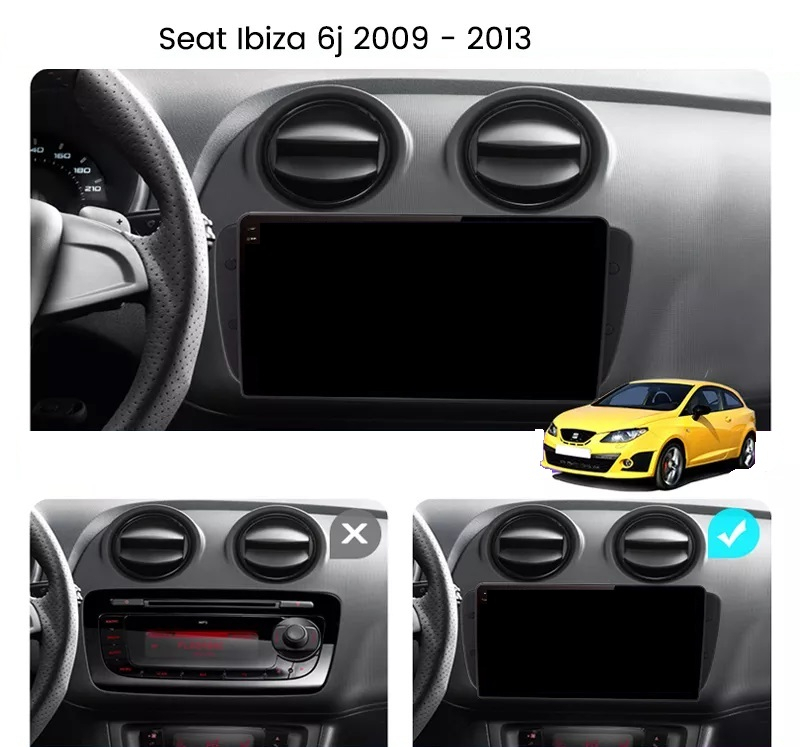 Navigatie Seat Ibiza 6J (2009-2013), Android, Ecran 9 inch, 4GB RAM 64GB, 8-core [7]