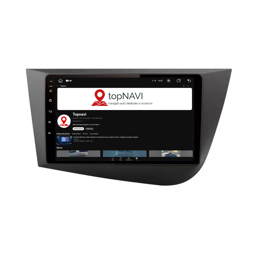 Navigatie Seat Leon (2005-2012), Ecran 9 inch, 1GB RAM [2]