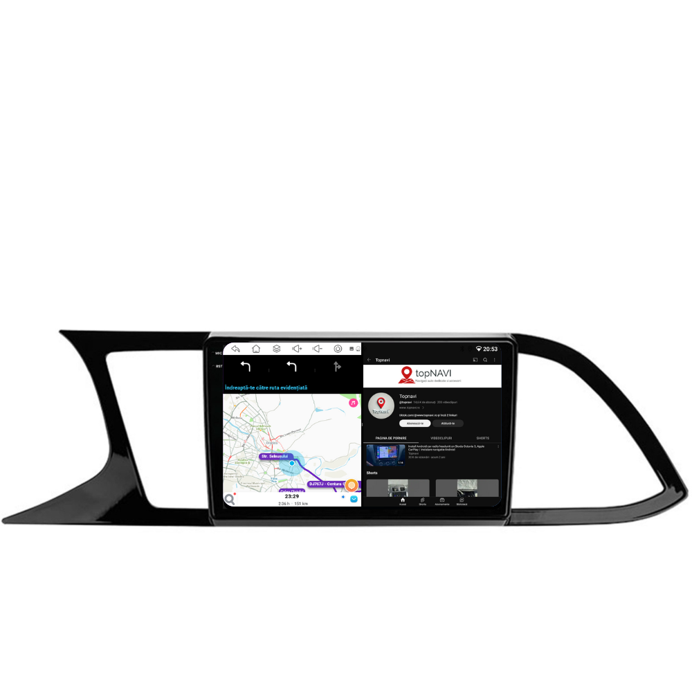 Navigatie Seat Leon 3 (2013-2020), Ecran 9 inch, 6GB RAM 128GB, 8-core [5]