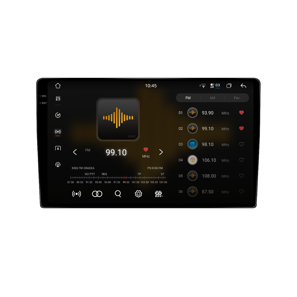 Navigatie Skoda Fabia (2008-2013), Android, Ecran 10 inch 2K, 12GB RAM 256GB, 8-core [2]